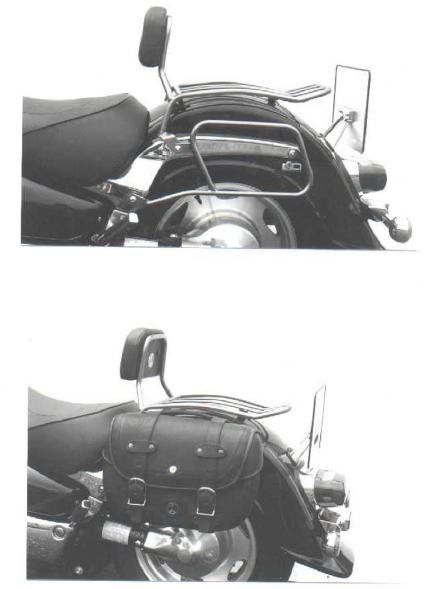 Hepco&Becker Taschenträger Standard chrom für Suzuki C1500/ VL1500LC INTRUDER