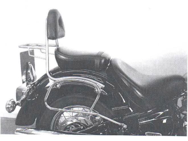 Hepco&Becker Taschenträger Standard chrom für Yamaha XVS1100C