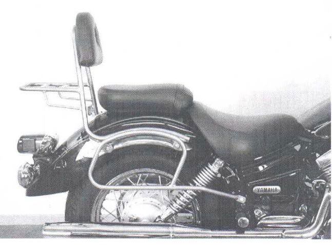 Hepco&Becker Taschenträger Standard chrom für Yamaha XVS125/ XVS250