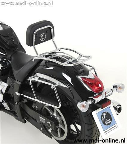 Hepco&Becker Taschenträger Standard chrom für Yamaha XVS950A Midnight Star ab 2009