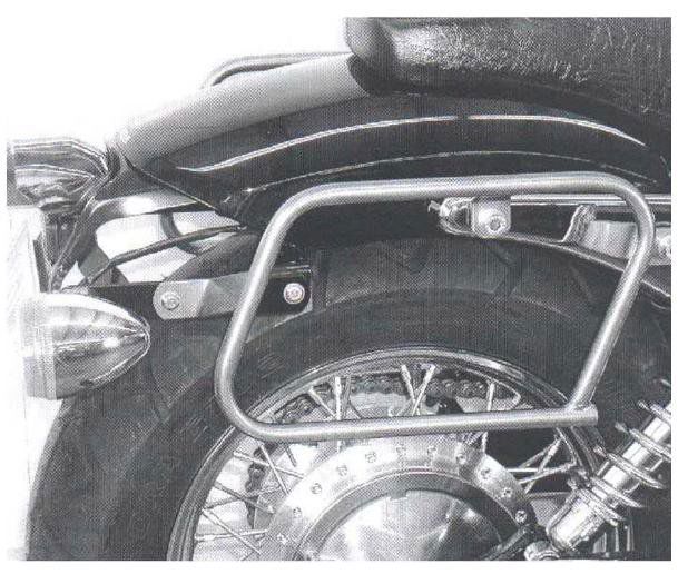 Hepco&Becker Taschenträger Standard chrom für Honda VT750D2 Black Widow