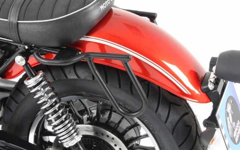 Hepco&Becker Taschenträger Cutout schwarz für Moto Guzzi V9 Roamer 2016