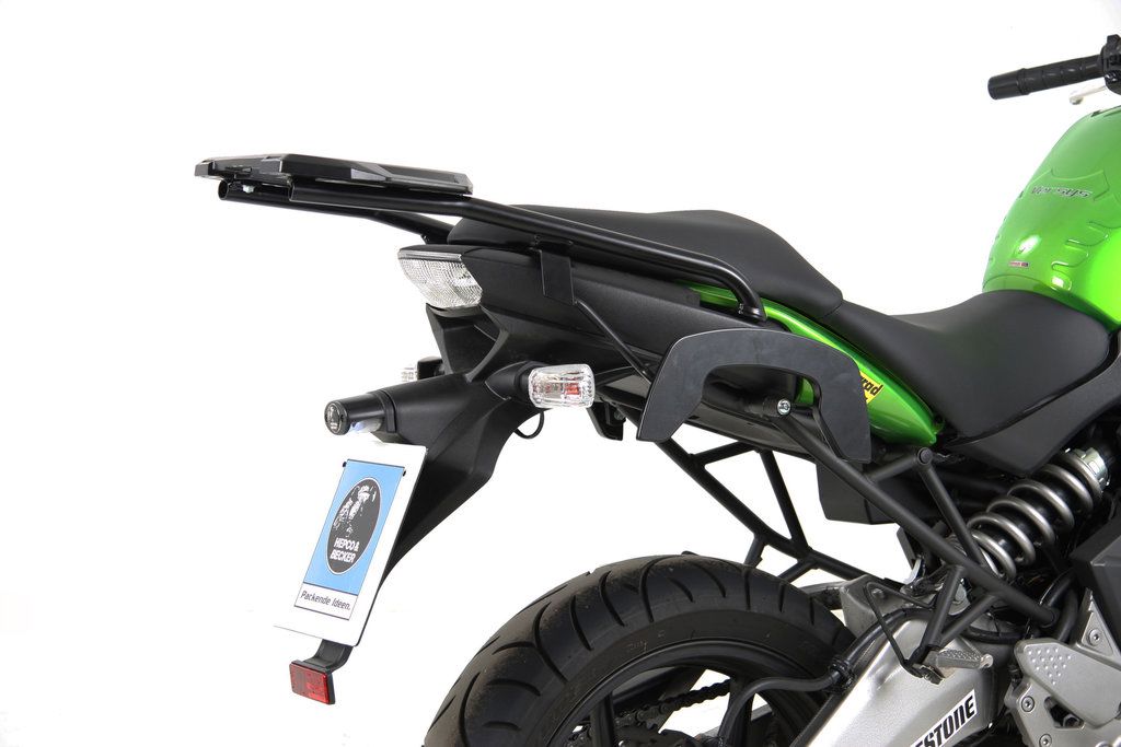 Hepco & Becker C-Bow Kofferträgersatz schwarz für Kawasaki VERSYS 650 von 2007 bis 2009