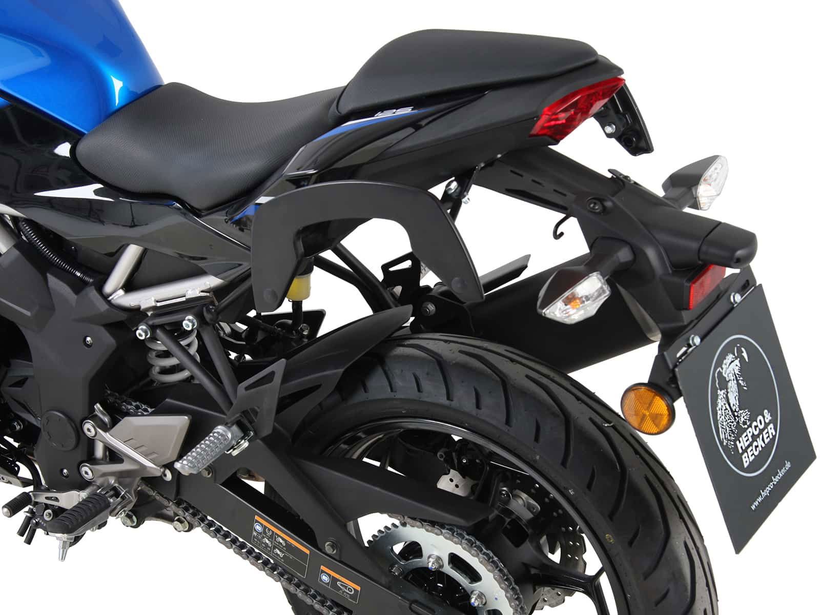 Hepco & Becker C-Bow Gepäckträgersatz schwarz für Kawasaki Z125 ab 2018