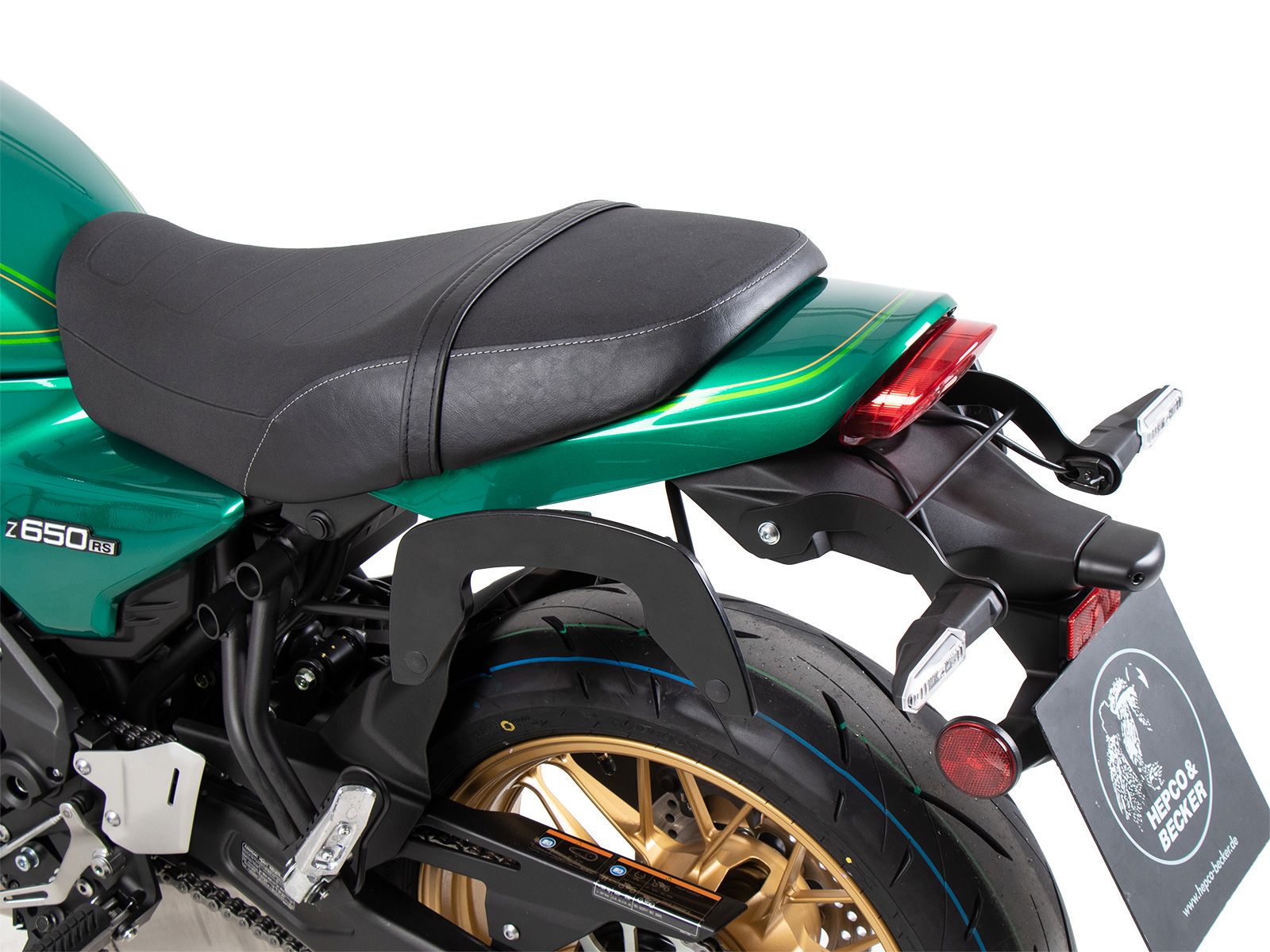 Hepco & Becker C-Bow Gepäckträgersatz schwarz für Kawasaki Z650RS ab 2022