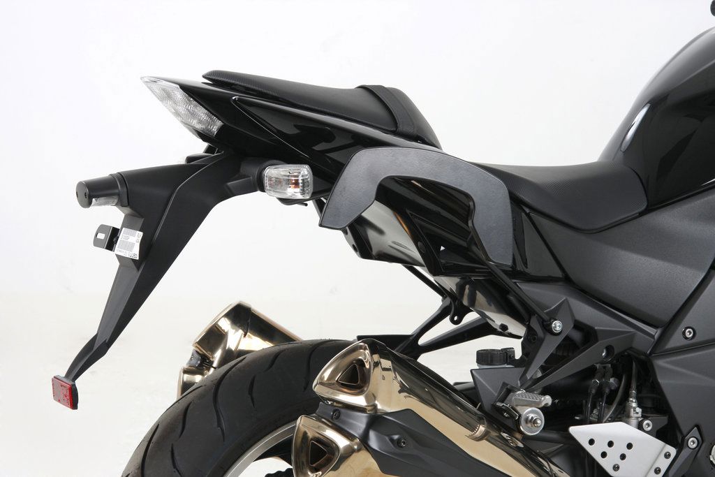 Hepco & Becker C-Bow Kofferträgersatz schwarz für Kawasaki Z1000 von 2007 bis 2009