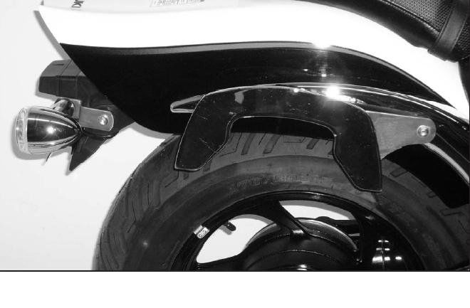 Hepco & Becker C-Bow Custom Kofferträgersatz chrom für Suzuki M800 Intruder von 2005 bis 2009