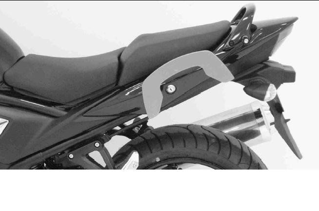 Hepco & Becker C-Bow Kofferträgersatz schwarz für Suzuki GSF650N/S BANDIT von 2009 bis 2016
