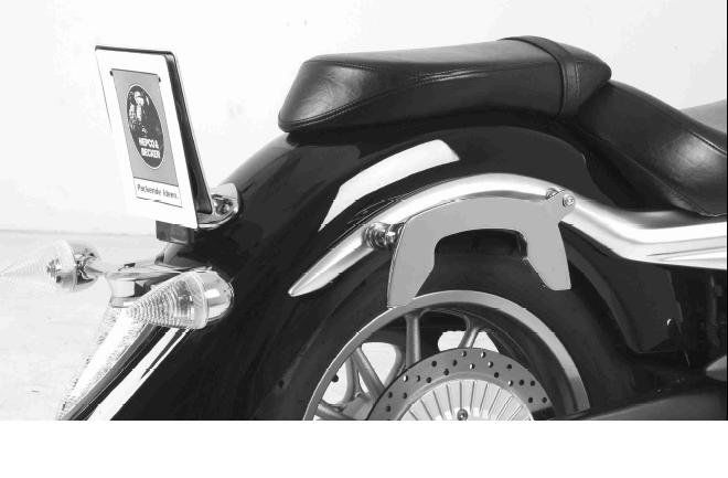 Hepco & Becker C-Bow Custom Kofferträgersatz chrom für Yamaha XV1900 Midnight Star