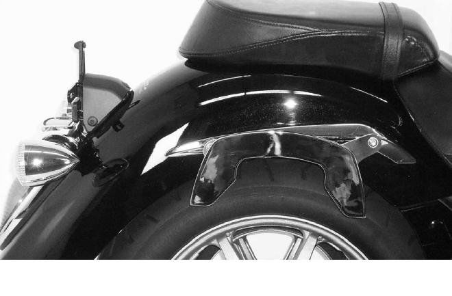 Hepco & Becker C-Bow Custom-Gepäckträgersatz chrom für Yamaha XVS1300 Midnight Star