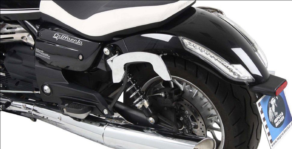 Hepco & Becker C-Bow Kofferträgersatz chrom für Moto Guzzi California 1400 Custom / Touring ab 2014