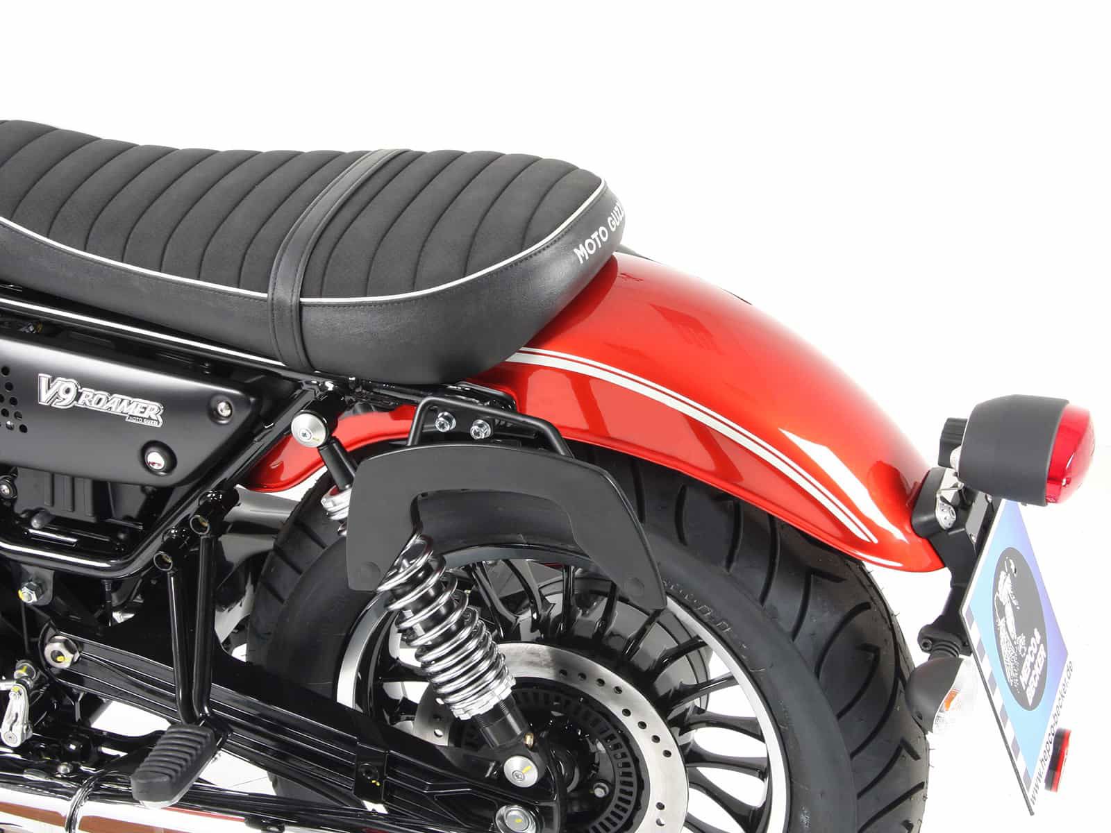 Hepco & Becker C-Bow Kofferträgersatz schwarz für Moto Guzzi V9 Roamer von 2016 bis 2020