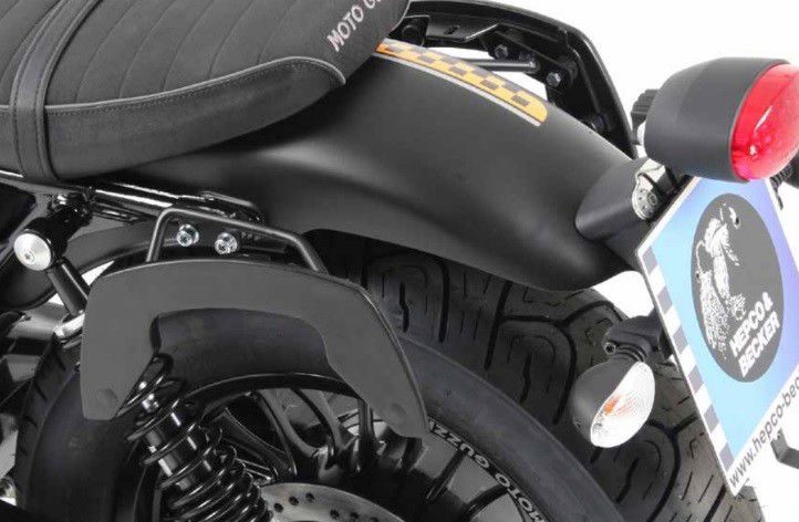 Hepco & Becker C-Bow Gepäckträgersatz schwarz für Moto Guzzi V9 Bobber von 2016 bis 2020