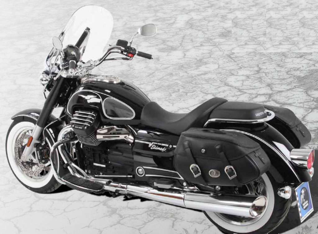 Hepco & Becker C-Bow Kofferträgersatz chrom für Moto Guzzi Eldorado von 2014 bis 2020