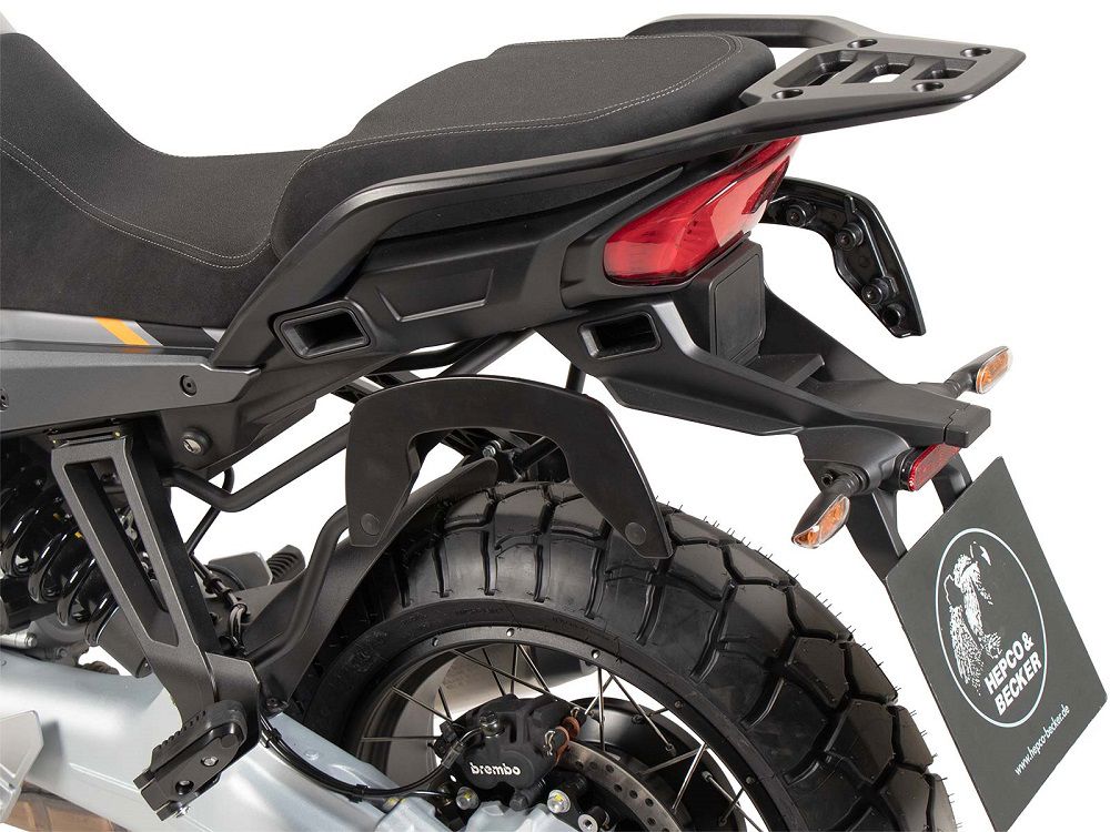 Hepco & Becker C-Bow Gepäckträgersatz schwarz für Moto Guzzi Stelvio ab 2024