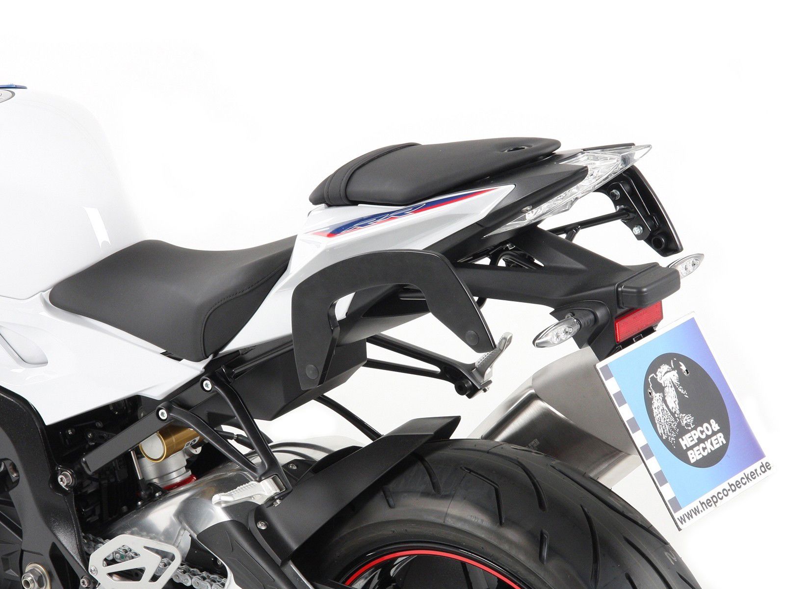 Hepco & Becker C-Bow Kofferträgersatz schwarz Lock-it für BMW S1000RR von 2016 bis 2018