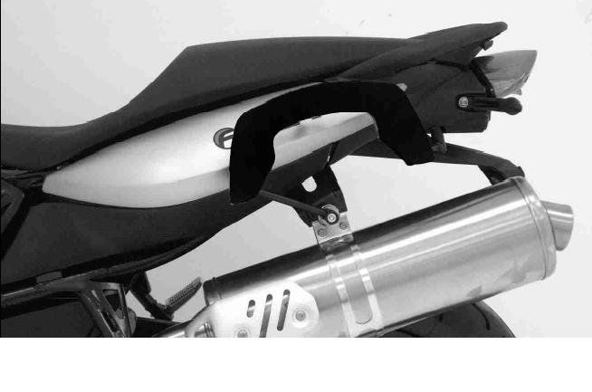 Hepco & Becker C-Bow Kofferträgersatz schwarz für BMW F800GT von 2013 bis 2019