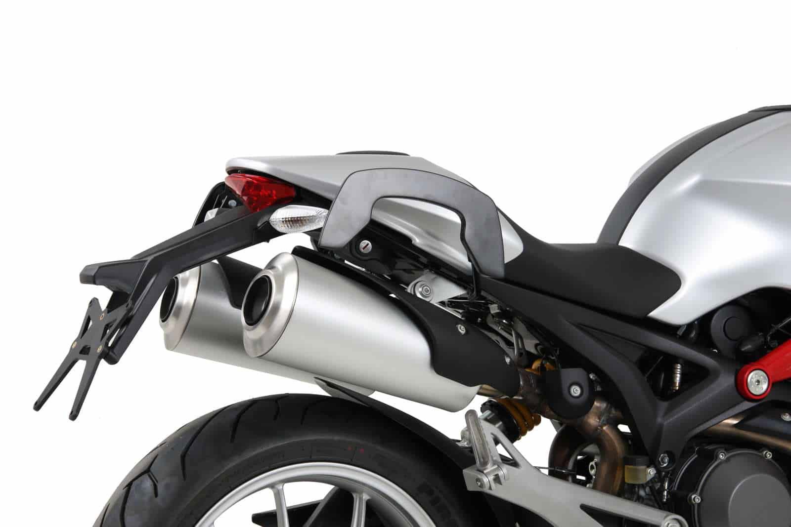 Hepco & Becker C-Bow Kofferträgersatz schwarz für Ducati Monster 696 / Monster 796 / Monster 1000 / Monster 1100