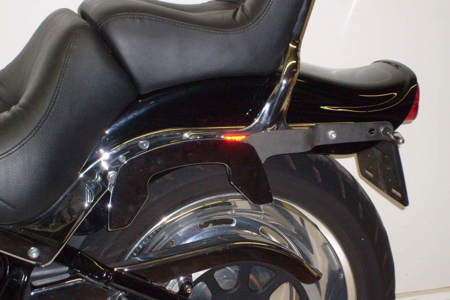 Hepco & Becker C-Bow Gepäckträgersatz chrom für Harley Davidson FXSTC Softail Custom