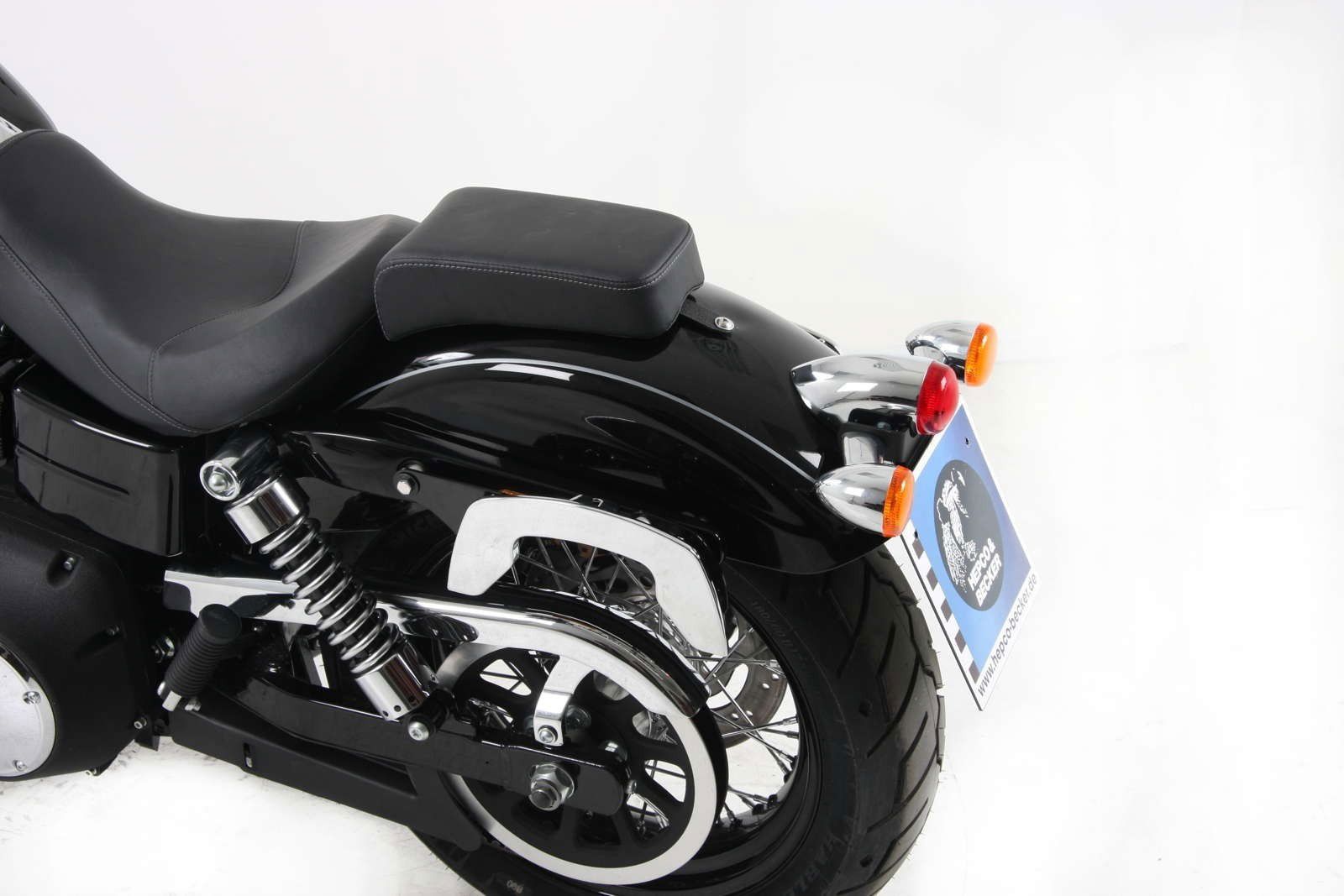 Hepco & Becker C-Bow Gepäckträgersatz chrom für Harley Davidson Dyna Wide Glide