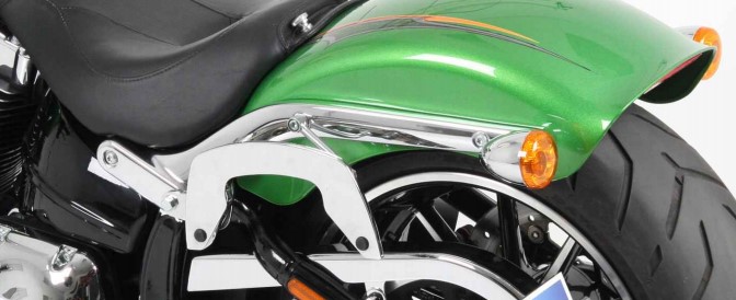Hepco & Becker C-Bow Gepäckträgersatz chrom für Harley Davidson FSXB Softail Breakout