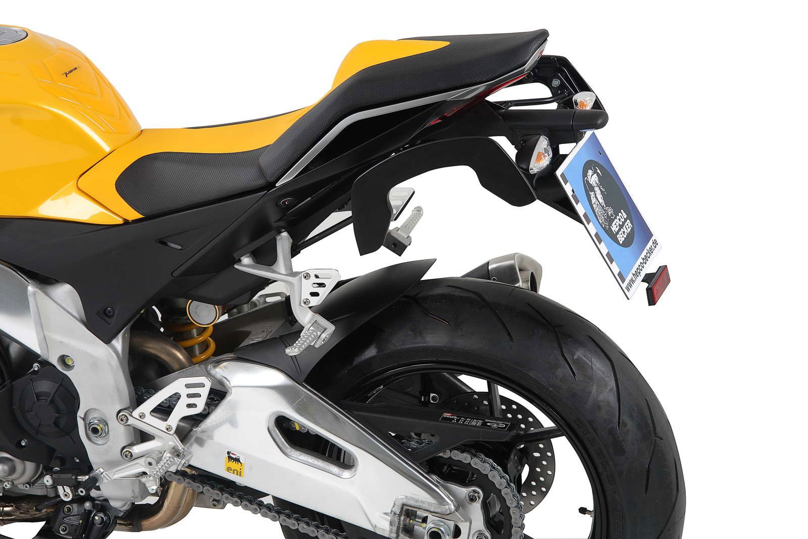 Hepco & Becker C-Bow Kofferträgersatz schwarz für Aprilia TUONO V4R 11-14/ Tuono V4RR von 2015 bis 2020