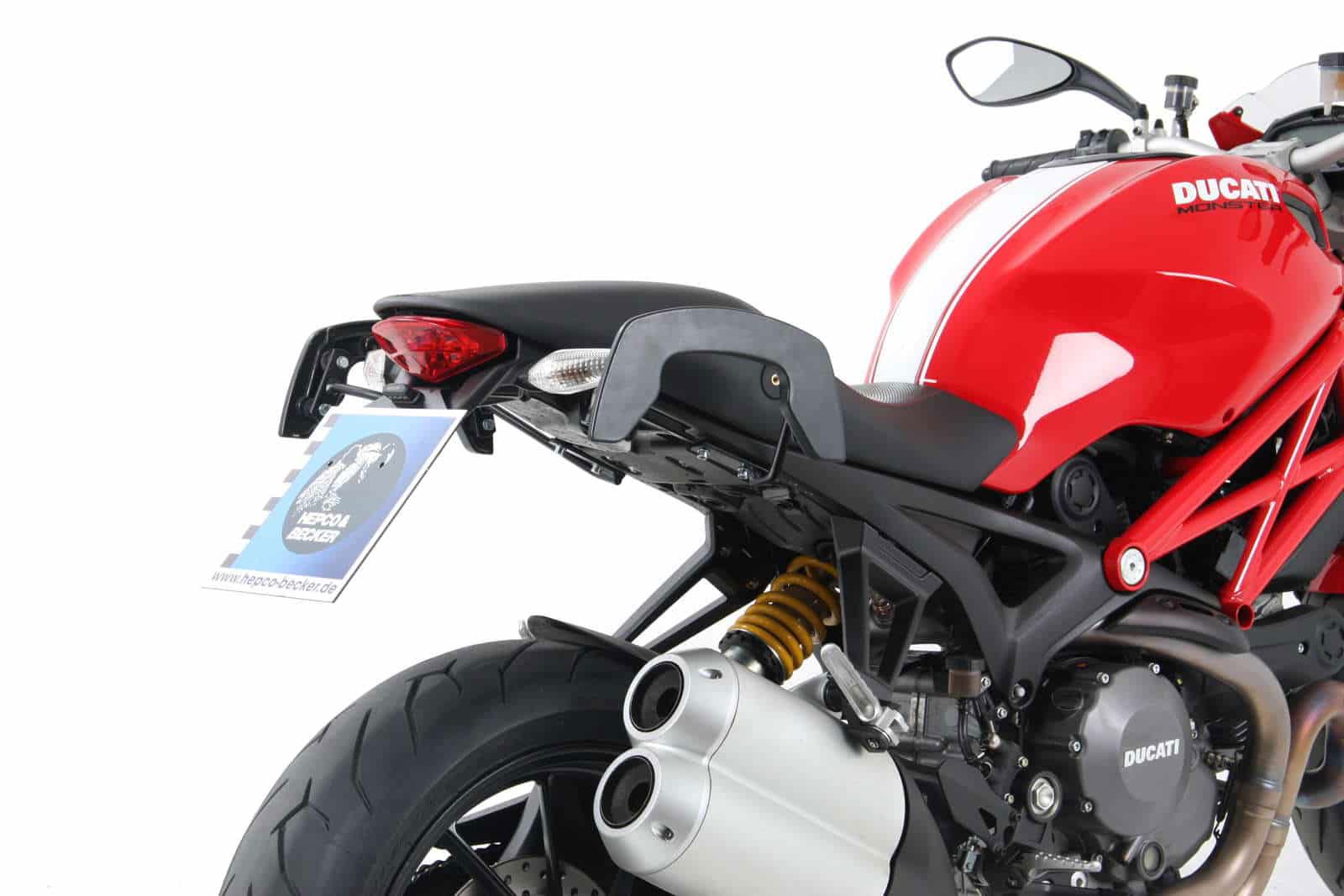 Hepco & Becker C-Bow Kofferträgersatz schwarz für Ducati M1100 EVO von 2011 bis 2013