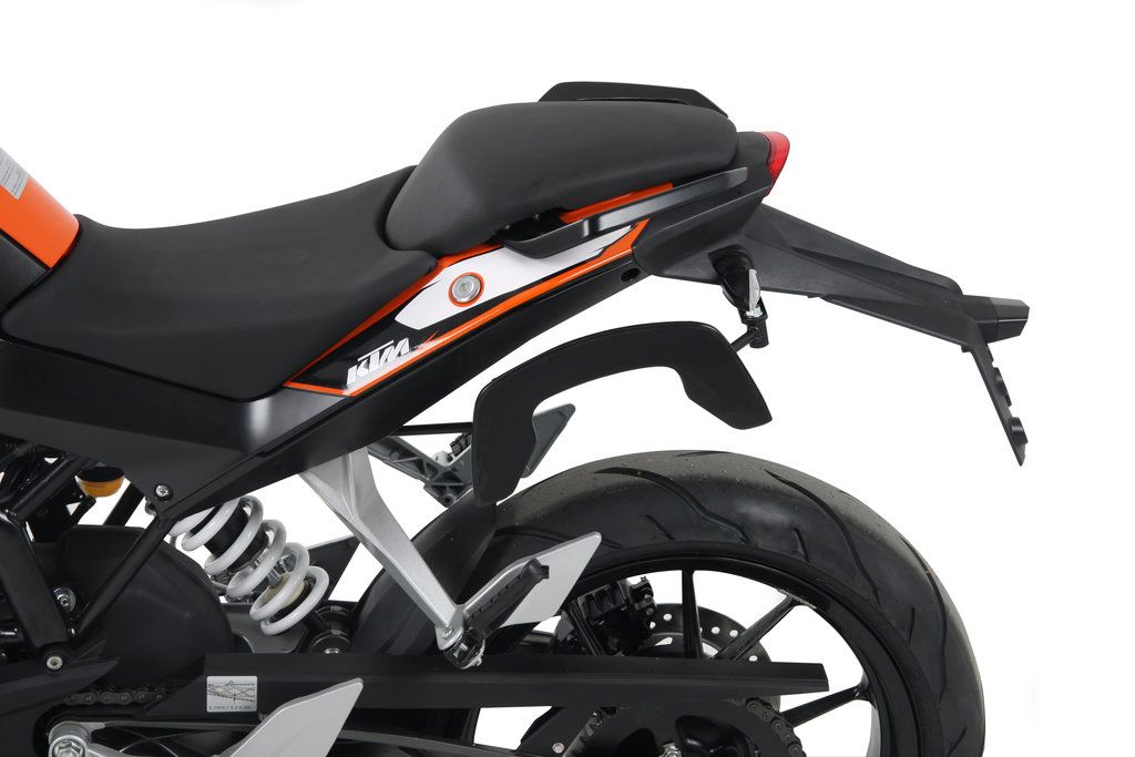 Hepco & Becker C-Bow Kofferträgersatz schwarz für KTM 125 Duke / 200 Duke von 2011 bis 2016