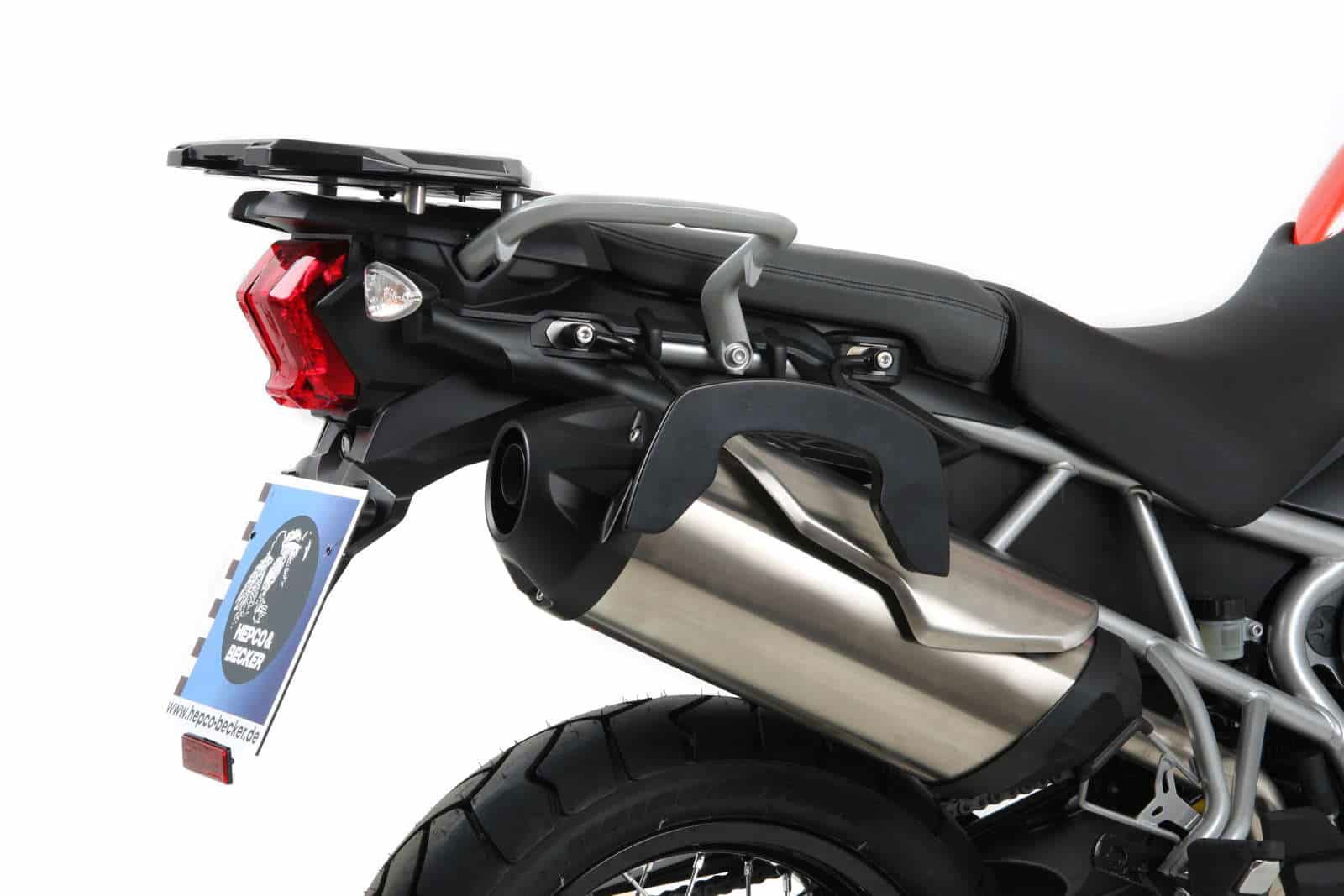 Hepco & Becker C-Bow Kofferträgersatz schwarz für Triumph TIGER 800 / XC von 2011 bis 2014