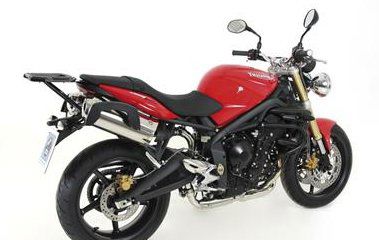 Hepco & Becker C-Bow Kofferträgersatz schwarz für Triumph SPEED TRIPLE 1050 von 2011 bis 2015