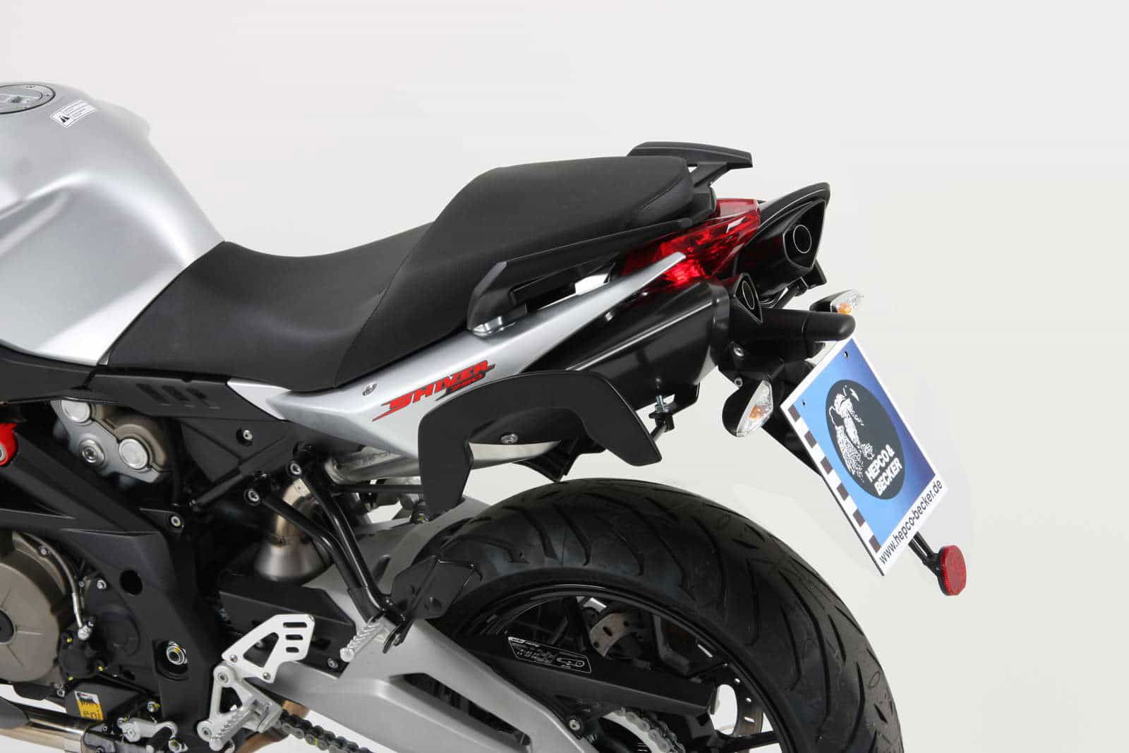 Hepco & Becker C-Bow Kofferträgersatz schwarz für Aprilia SL750 Shiver von 2010 bis 2016