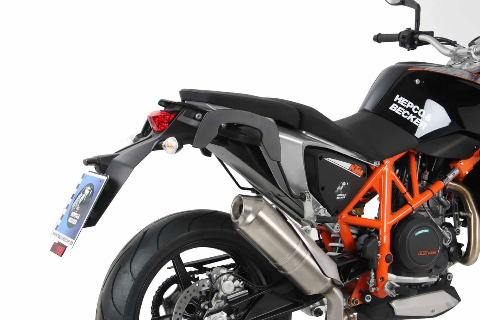 Hepco & Becker C-Bow Kofferträgersatz schwarz für KTM 690 Duke ab 2012