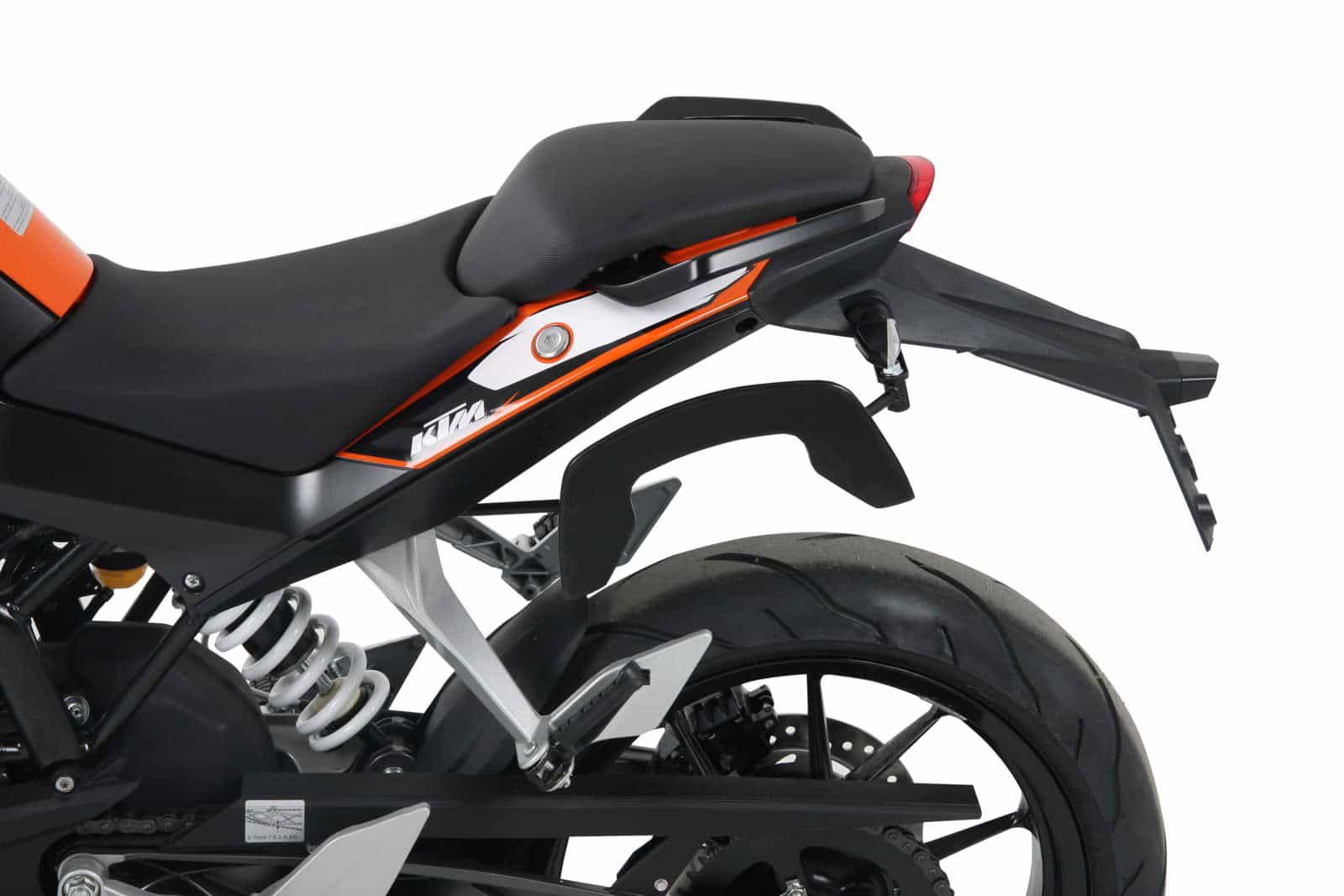 Hepco & Becker C-Bow Kofferträgersatz schwarz für KTM 390 Duke von 2013 bis 2016