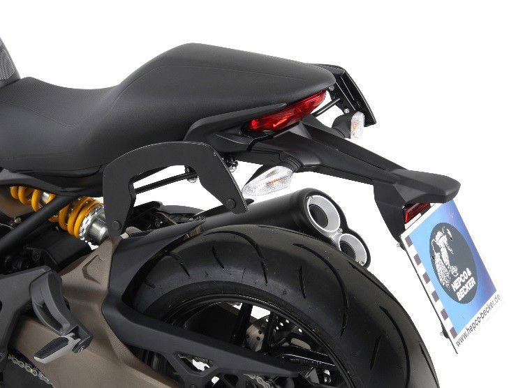 Hepco & Becker C-Bow Kofferträgersatz schwarz für Ducati Monster 821 von 2014 bis 2017