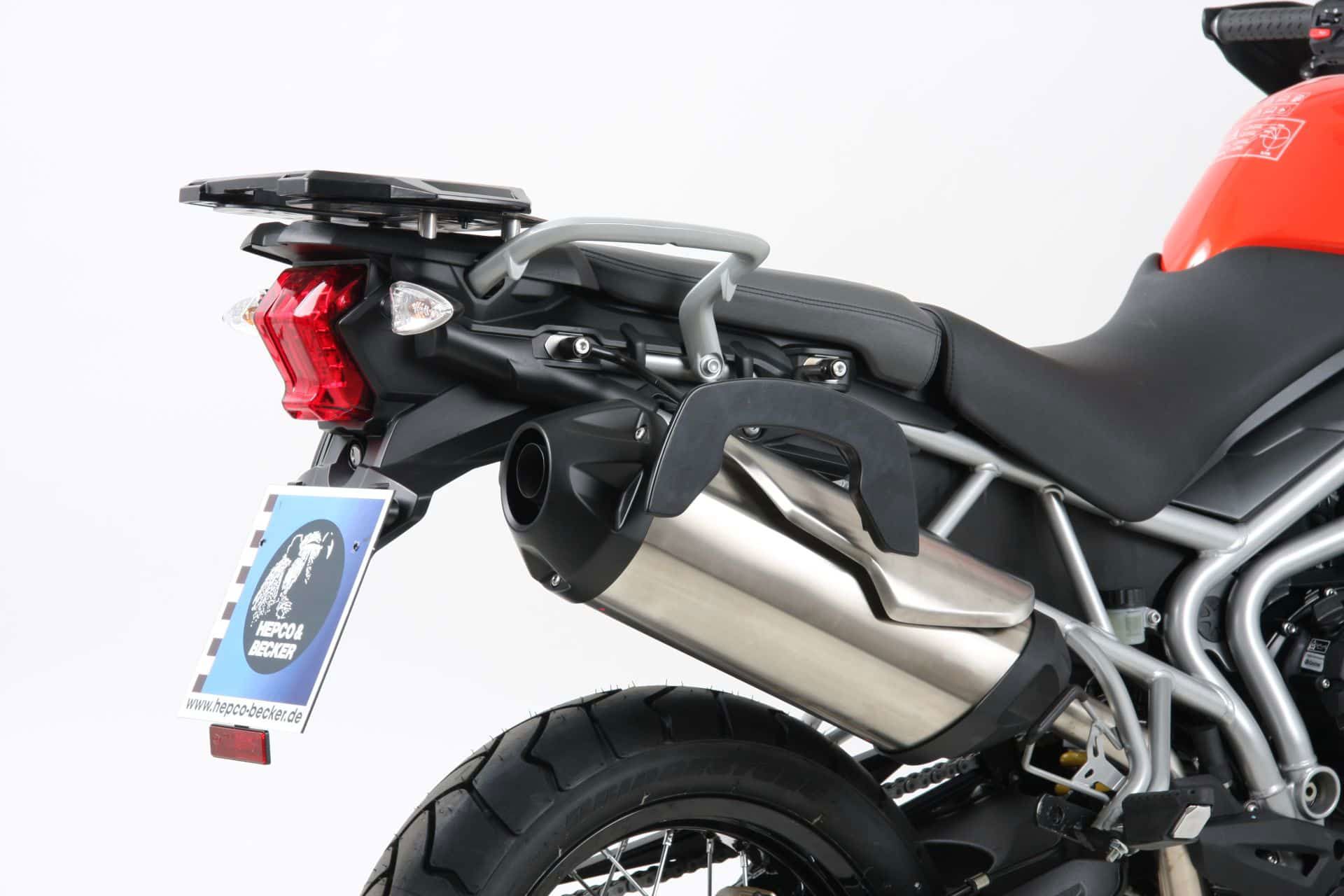 Hepco & Becker C-Bow Kofferträgersatz schwarz für Triumph TIGER 800 XC / XCX / XCA von 2015 bis 2017