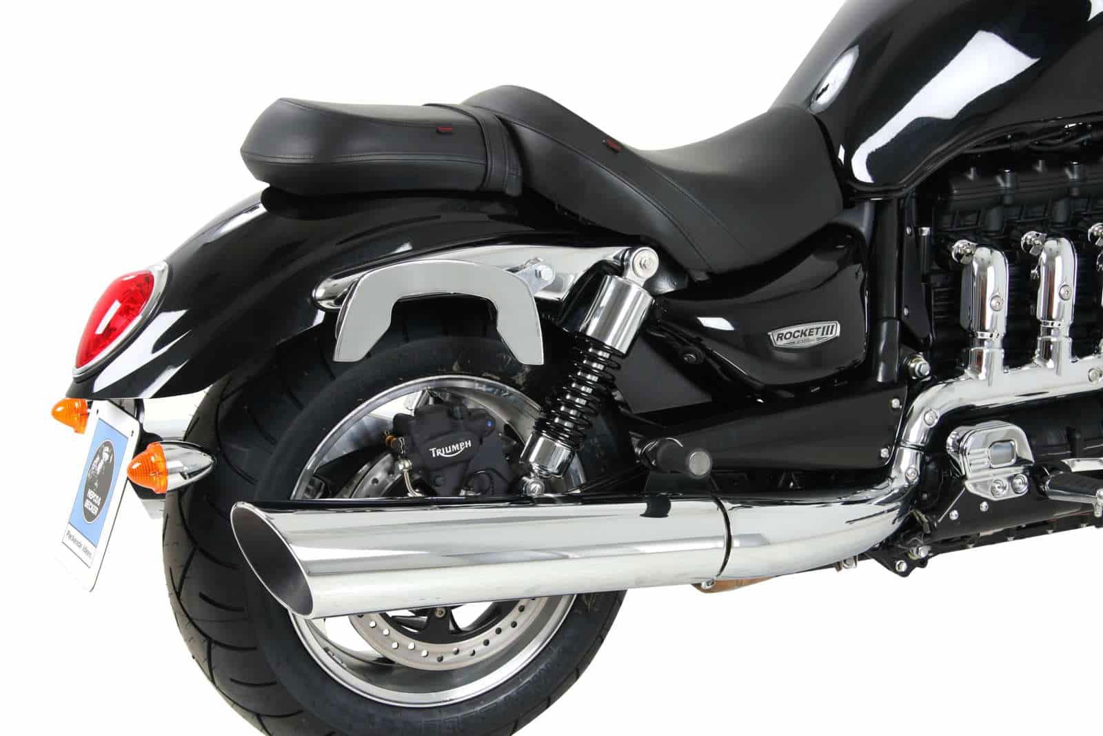 Hepco & Becker C-Bow Kofferträgersatz chrom für Triumph ROCKET III von 2004 bis 2017