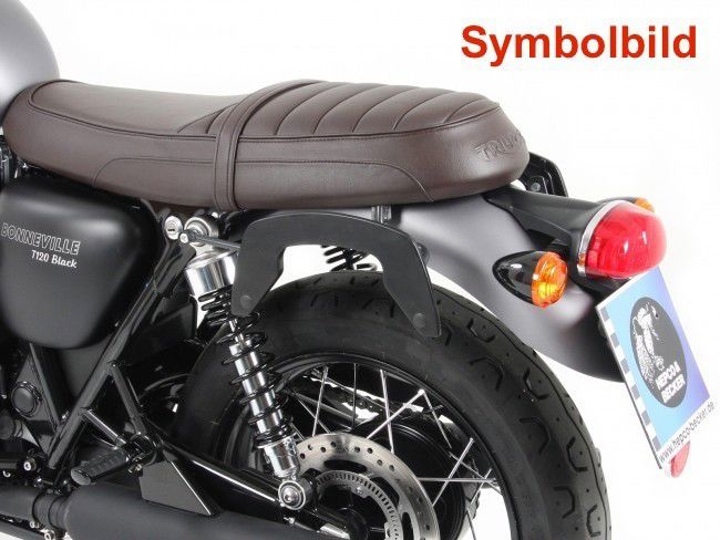 Hepco & Becker C-Bow Kofferträgersatz chrom für Triumph Bonneville T120 ab 2016-