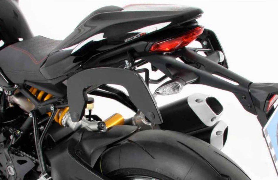 Hepco & Becker C-Bow Kofferträgersatz schwarz für Ducati Monster 1200R von 2016 bis 2017