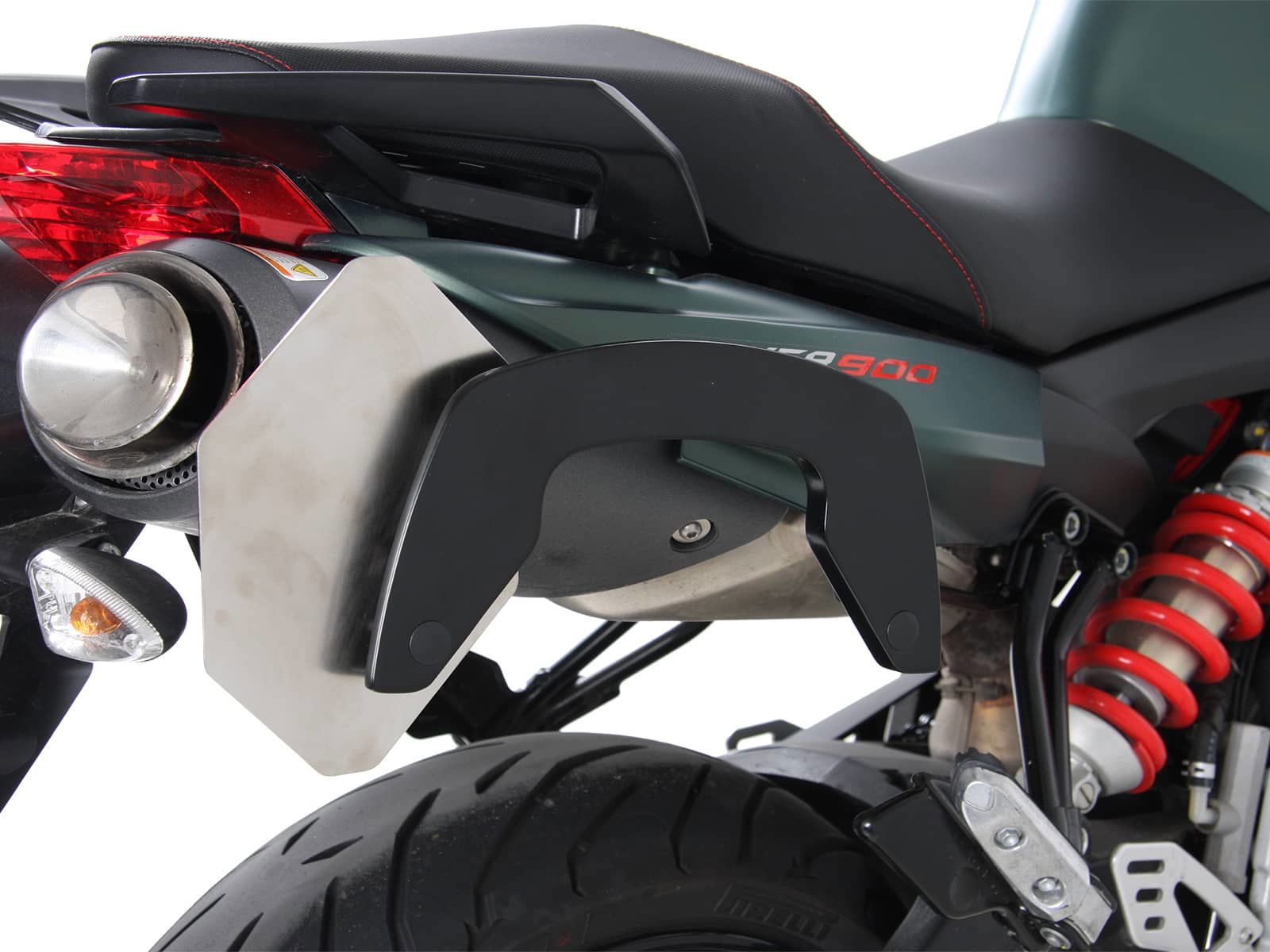 Hepco & Becker C-Bow Kofferträgersatz schwarz für Aprilia Shiver 900 von 2017 bis 2020