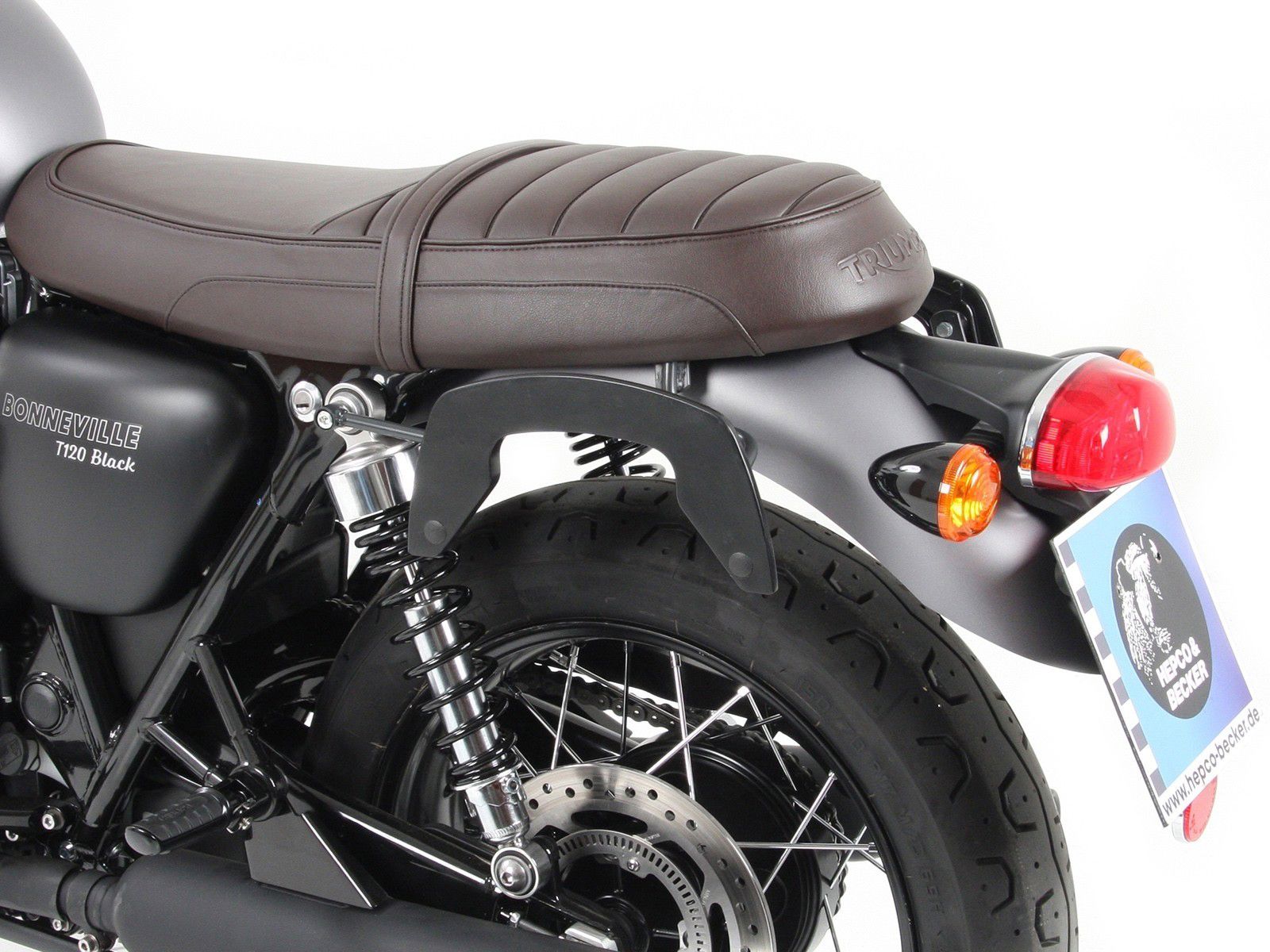 Hepco & Becker C-Bow Gepäckträgersatz schwarz für Triumph Bonneville T100/ Black ab 2017