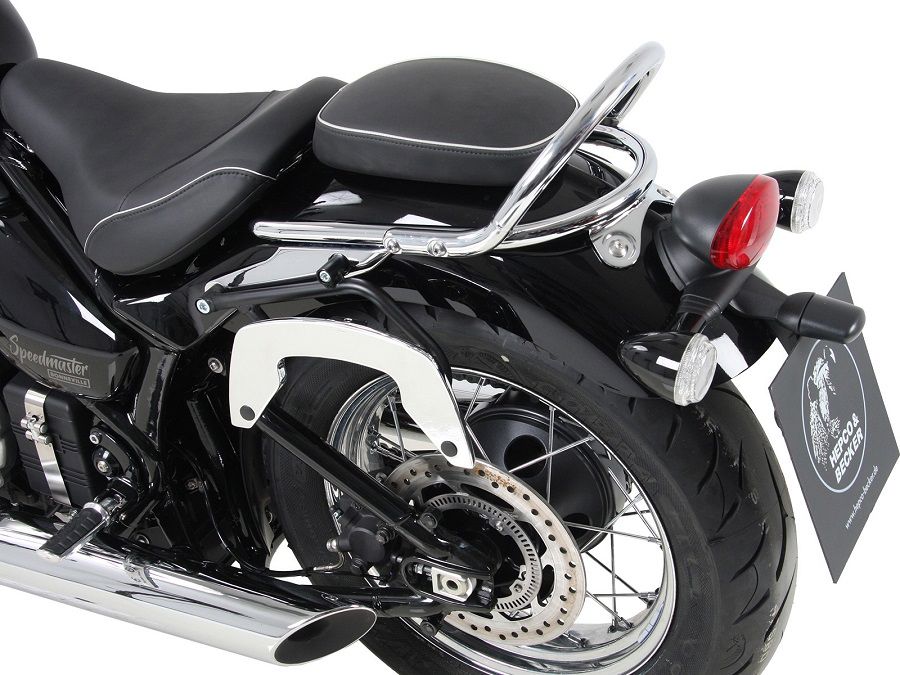 Hepco & Becker C-Bow Gepäckträgersatz chrom für Triumph Bonneville Speedmaster von 2018 bis 2021