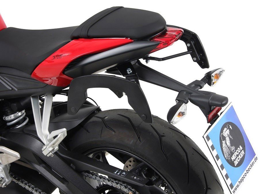 Hepco & Becker C-Bow Kofferträgersatz schwarz für Triumph STREET TRIPLE 765 RS/R/S