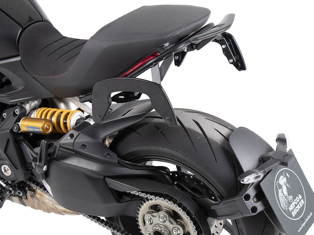 Hepco & Becker C-Bow Kofferträgersatz schwarz für Ducati Diavel 1260 / S ab 2019