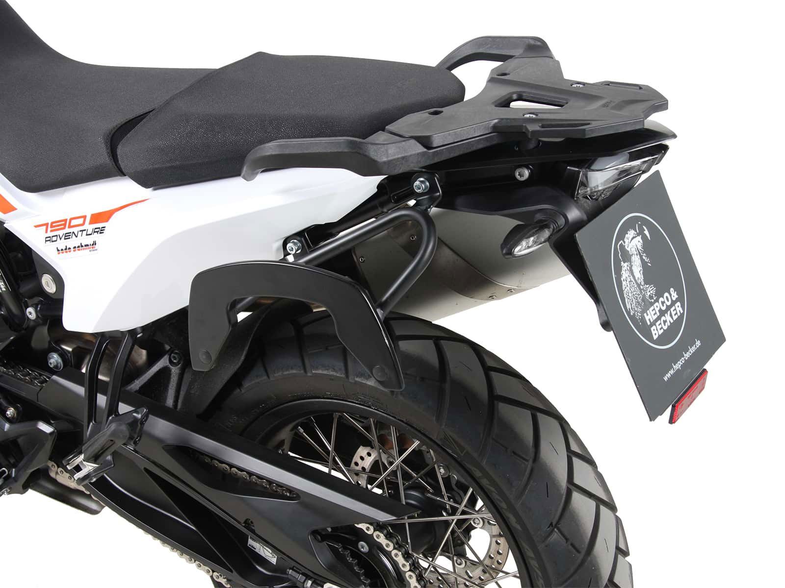 Hepco & Becker C-Bow Gepäckträgersatz schwarz für KTM 790 Adventure R von 2019 bis 2021