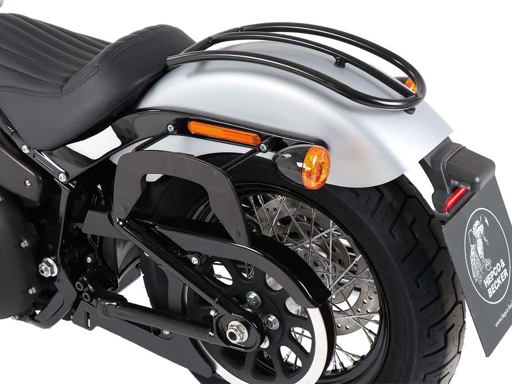 Hepco & Becker C-Bow Gepäckträgersatz schwarz für Harley Davidson Softail Standard ab 2020
