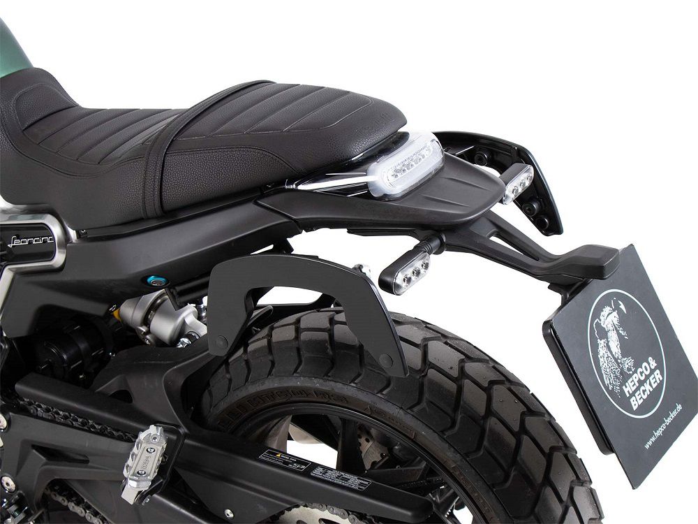 Hepco & Becker C-Bow Gepäckträgersatz schwarz für Benelli Leoncino 800 ab 2022