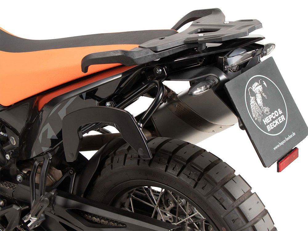 Hepco & Becker C-Bow Gepäckträgersatz schwarz für KTM 790 Adventure ab 2024