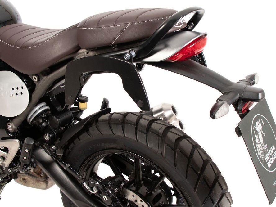 Hepco & Becker C-Bow Gepäckträgersatz schwarz für Triumph Scrambler 400 X ab 2024