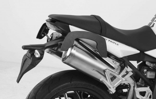 Hepco & Becker C-Bow Kofferträgersatz schwarz für Triumph SPEED TRIPLE 1050 von 2008 bis 2010