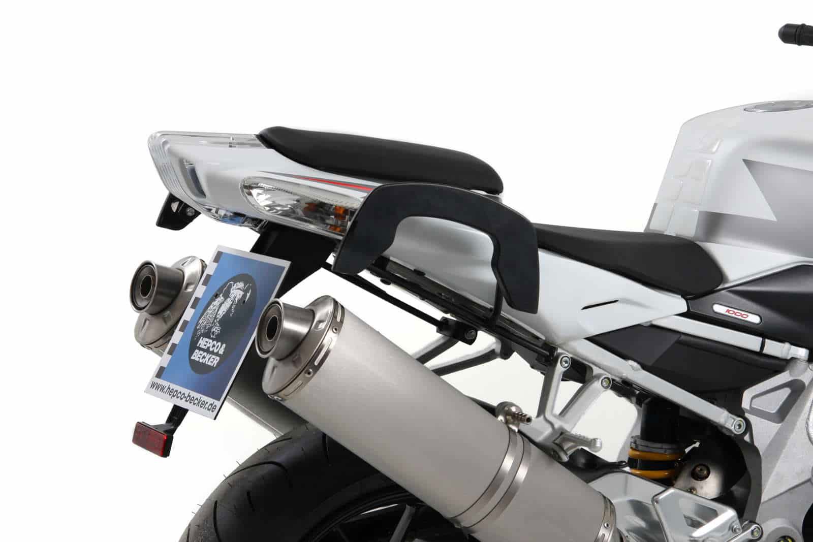 Hepco & Becker C-Bow Kofferträgersatz schwarz für Aprilia TUONO/ Factory von 2009 bis 2011
